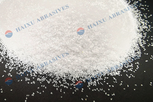 鋁合金導軌噴砂用白剛玉F54